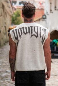 3012 - Drop Shoulder Knit Cut-Off